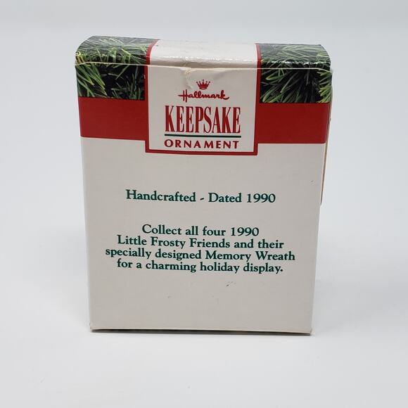 1990 Hallmark Little Seal #2 Miniature Little Frosty Friends Keepsake Ornament - Picture 2 of 9